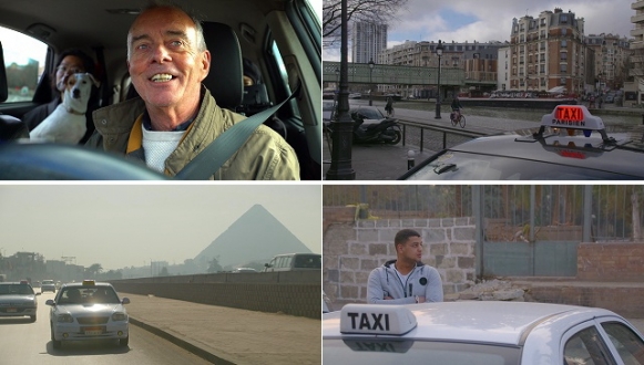 地球タクシー「パリを走る」「カイロを走る」